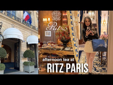 Видео: Ritz Paris: самый роскошный послеобеденный чай в легендарном отеле Парижа