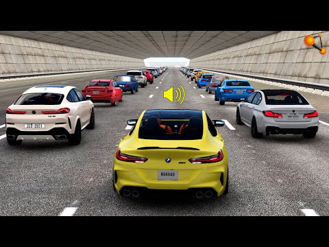 Видео: МАКСИМАЛЬНАЯ СКОРОСТЬ! ЗАКЛИНИЛ ГАЗ В МАШИНЕ | BeamNG.drive