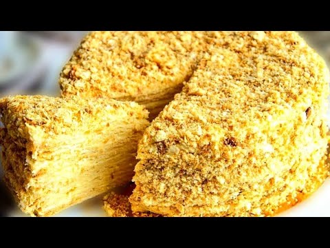 Видео: НАПОЛЕОН✅РЕЦЕПТ САМОГО ВКУСНОГО ТОРТА ИЗ ДЕТСТВА!!!