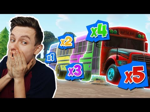 Видео: НОВЫЙ РЕЖИМ *20v20v20v20v20* 5 АВТОБУСОВ! [Fortnite Battle Royale]