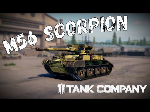 Видео: M56 - SCORPION - СИЛЬНАЯ ПТ. TANK COMPANY.