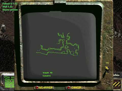 Видео: Fallout 2 Фейковое Убежище 13 (Видео без монтажа)