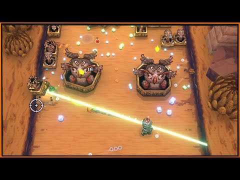 Видео: BALL x PIT (Demo) #4 Новые герои и жаркие пески с опасными змеями