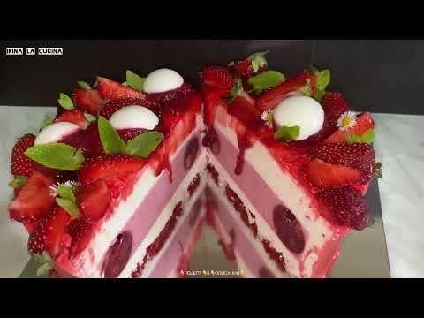 Видео: 🔥Муссовый торт МЯТА – КЛУБНИКА – БЕЛЫЙ ШОКОЛАД🔥Mousse cake MINT - STRAWBERRY - WHITE CHOCOLATE🔥