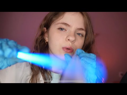 Видео: ASMR Осмотр черепных нервов, но вы можете закрыть глаза 🥱💤Medical Doctor Roleplay For Sleep АСМР