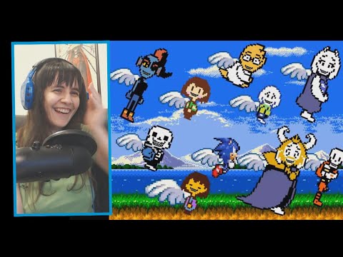 Видео: Undertale - Что будет, если Азриэль победит РЕАКЦИЯ