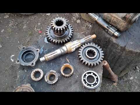 Видео: раздатка ГАЗ-66 на самодельный трактор 4Х4 часть 1.