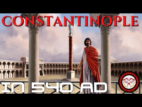 Видео: Прогулка по Константинополю в период его расцвета в 540 году н.э.