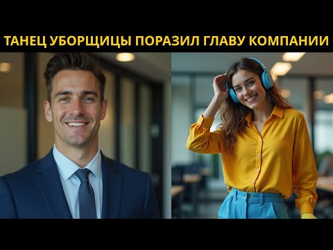 Видео: Бедная уборщица танцевала на работе, не зная, что за ней наблюдает директор-миллионер