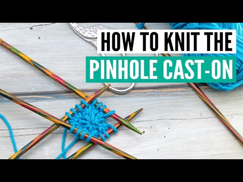 Видео: Как вязать накид с отверстием для крючка (+ простая альтернатива с крючком)