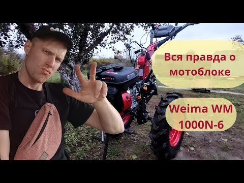 Видео: Мотоблок блок Weima 1000n-6 из магазина 7745