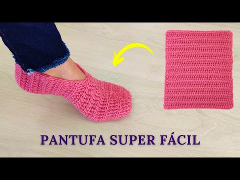Видео: ЛЕГКОЕ ШАГОВОЕ ВЯЗАНИЕ КРЮЧКОМ PANTUFA
