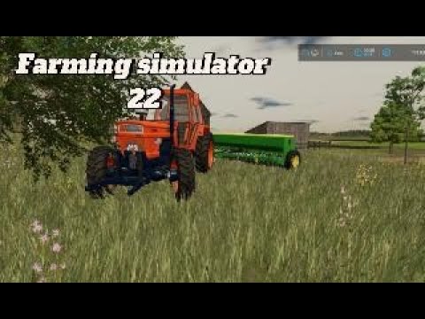 Видео: Farming simulator 22; посеял поле! ДО КОНЦА!!!