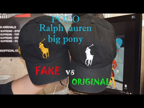 Видео: Кепка Polo Ralph Lauren big pony