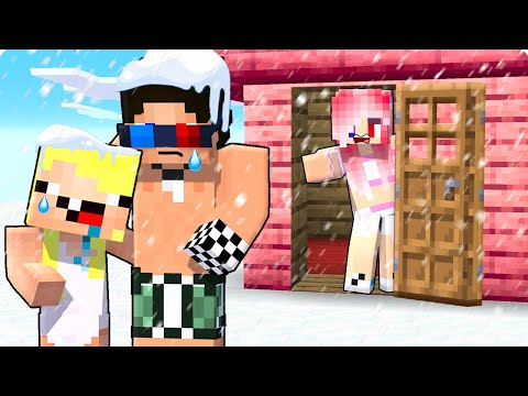 Видео: 😥ЛЕСКА ВЫГНАЛА НАС ЗИМОЙ НА УЛИЦУ В МАЙНКРАФТ! ШЕДИ ЛЕСКА И НУБИК MINECRAFT
