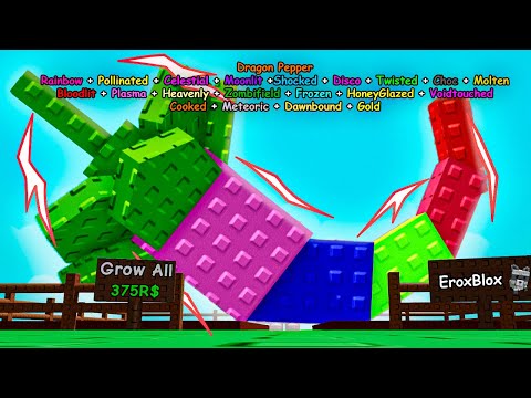 Видео: 😱Я ВЫРАСТИЛ САМЫЙ ДОРОГОЙ DRAGON PEPPER в ВЫРАСТИ САД | Grow a Garden