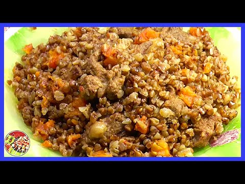 Видео: Гречневая каша с мясом в одной кастрюле | Очень вкусная классика!