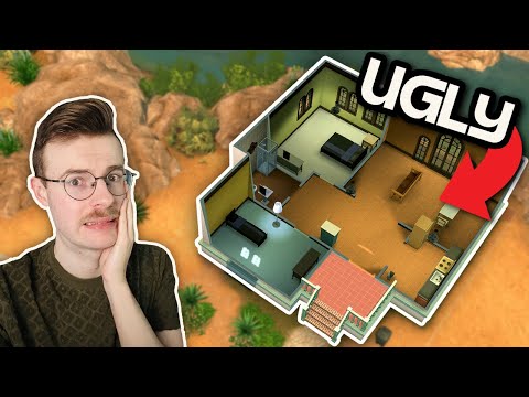 Видео: Преображение уродливого стартового дома EA в The Sims 4
