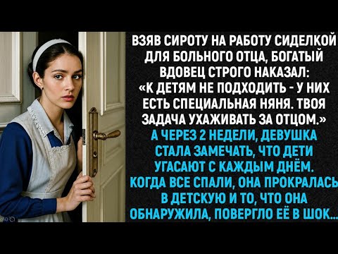 Видео: «Взяв сироту на работу няней для больного отца, богатый вдовец строго наказал: "К детям не смей..."»