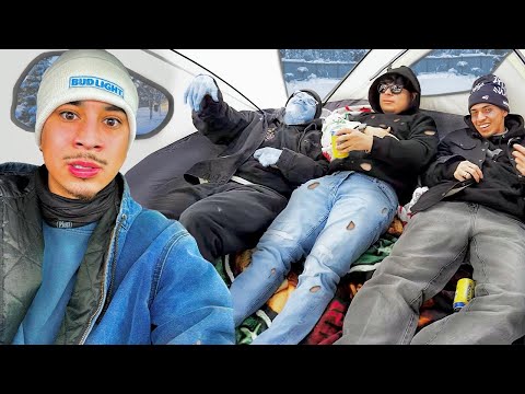 Видео: ПОСЛЕДНИЙ, КТО ПОКИНЕТ ПАЛАТКУ В МОРОЗ, ПОЛУЧИТ 2000 ДОЛЛАРОВ!!!