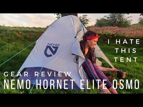 Видео: Худшая ли это палатка для походов по Великобритании? Обзор NEMO Hornet Elite OSMO 1P
