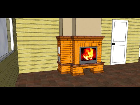 Видео: ПРОЕКТ КАССЕТНОГО КАМИНА С ТОПКОЙ. Обзор готовой работы.