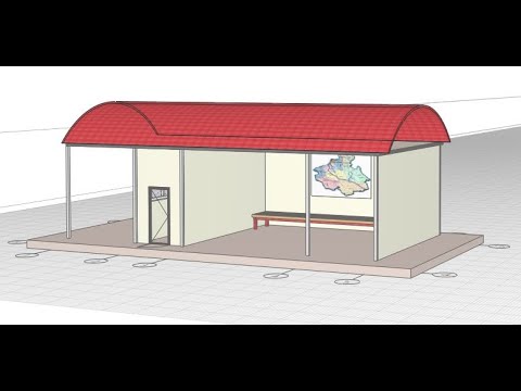 Видео: Расчет стоимости крыши малой архитектурной формы. Сметная стоимость строительства. Renga