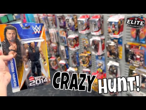 Видео: НОВЫЕ ФИГУРКИ WWE НАЙДЕНЫ НА WWE TOY HUNT!