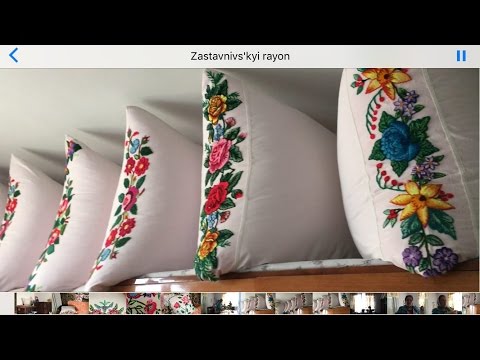 Видео: ПРОГУЛКА В ЧЕРНОВЦАХ.КОВРОВАЯ ВЫШИВКА ПОДУШЕК.