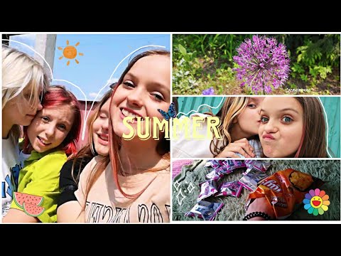 Видео: | ✌️VLOG🌿 | 1 июня🥥🦋 | [Отмечаем лето с подругами🌺💌] ~💫Arya_life😋~