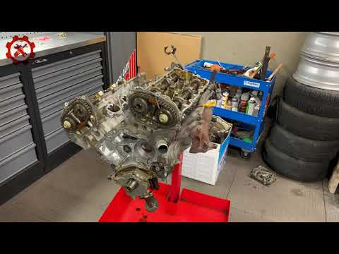 Видео: Мотор от NISSAN MAXIMA VQ20 на замену прокладки ГБЦ