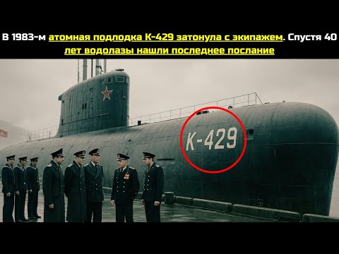 Видео: В 1983-м атомная подлодка К-429 затонула с экипажем. Спустя 40 лет водолазы нашли последнее послание