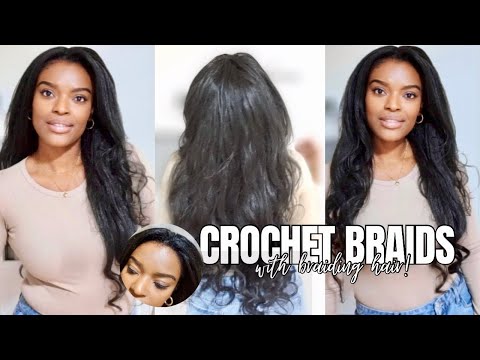 Видео: Использование плетеных волос для достижения ИДЕАЛЬНОЙ укладки ‼️ВЯЗАНИЕ КОС КРЮЧКОМ👀ГДЕ⁉️