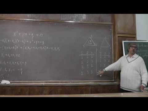 Видео: 5 Симметрические функции, чётные перестановки, дискриминант