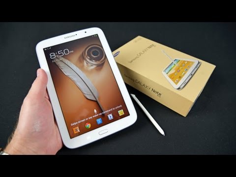 Видео: Samsung Galaxy Note 8.0: распаковка и обзор