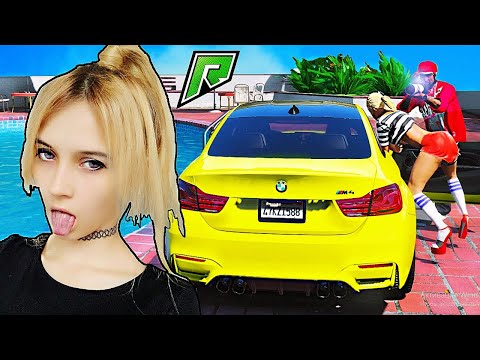 Видео: СТРИМЕРША ИЗМЕНЯЕТ МНЕ С МАЖОРОМ! ЖИЗНЬ ДЕВУШКИ В ГТА 5 ОНЛАЙН (GTA 5 RP RADMIR)