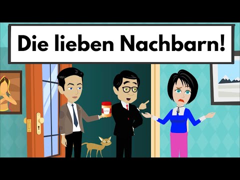 Видео: Немецкий в повседневной жизни | Милые соседи! & Приглашение на поздний завтрак!