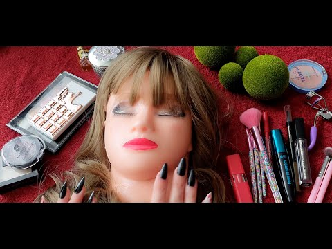 Видео: Асмр макияж на манекене 💄👩 Шепот