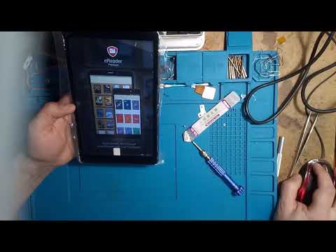 Видео: Prestigio 3718 замена сенсора