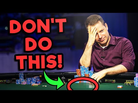 Видео: 3 ГЛАВНЫЕ ошибки, которых следует избегать в кэш-играх на $1/$2 в режиме реального времени