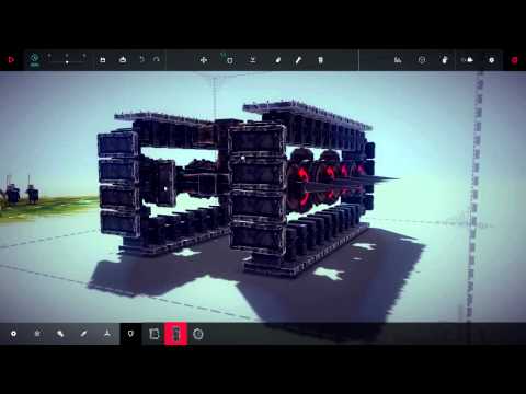 Видео: Besiege. Танк, Трактор, Гусеницы, Гусеничная лента.