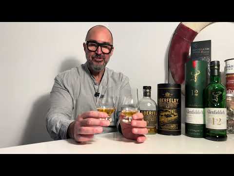 Видео: #9 Виски Батл Glenfiddich 12 лет 40% vs Aberfeldy 12 лет 40%