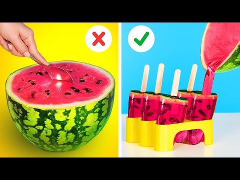 Видео: КУХОННЫЕ ХИТРОСТИ 🍉 Простые рецепты с арбузом и советы по готовке