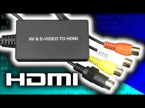 Видео: Конвертер S-Video в HDMI! Распаковка и аудио/видео тесты.