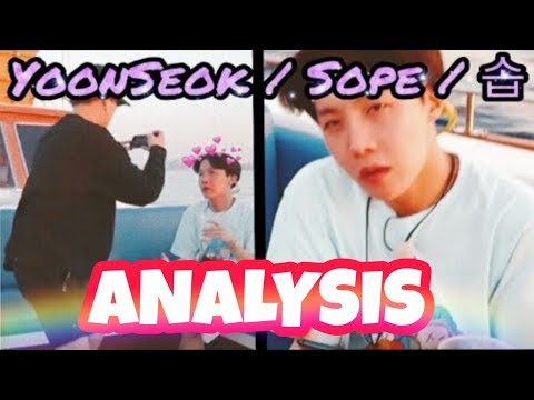 Видео: Хосок хотел найти Юнги. | YoonSeok / Sope • 솝 •