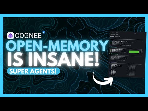 Видео: Cognee: Превосходная память и знания ИИ для ИИ-агентов! Значительно превосходит ChatGPT! (Открыты...
