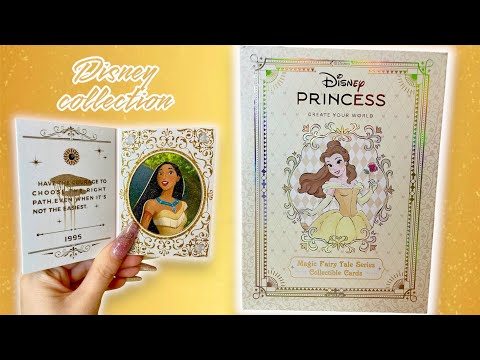 Видео: Коллекционные карточки Дисней 💖 Распаковка Disney