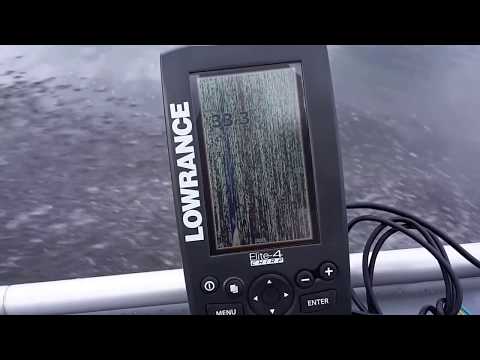 Видео: Эхолот Lowrance Elite-4 CHIRP "ПРАКТИКА"