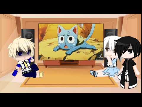 Видео: Реакции гильдии ' Саблезуб' на Хвост феи // Gacha Club