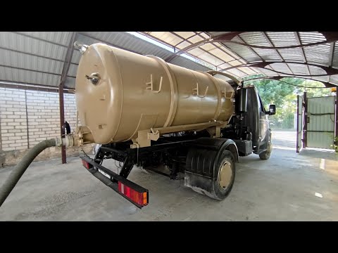 Видео: Песочный говновоз. После покраски. Будни ассенизатора 💩💩💩